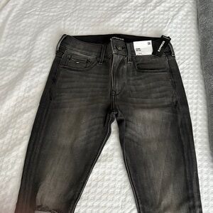 Express Women's Charcoal Skinny Jeans